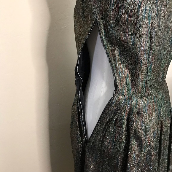 Vintage 50s Lurex Party Dress - Picture 8 of 8